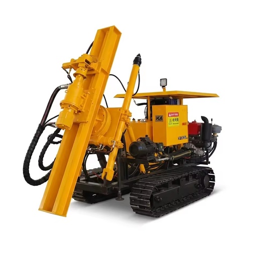 TengDa KQL90 Diesel-Powered Full Hydraulic Crawler DTH Drill Rig Gearbox Engine | 65-140mm Hole 60-150m Depth Mining Ventilation