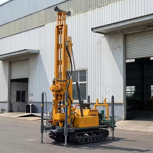 Brand New Crawler Water Well Drilling Rig 260m Depth Mining Portable Water Drilling Machine Supplier