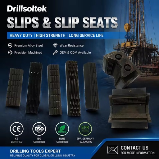 Oilfield Drill Pipe Slips Rotary Table Slips for Drilling Rig Equipment Heavy Duty Drilling Tools