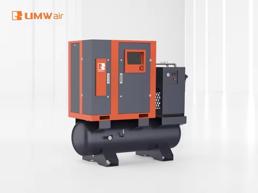 Energy Saving 15kw Screw Air Compressor Integrated Rotary With Air Dryer for Laser Cutting Workshop