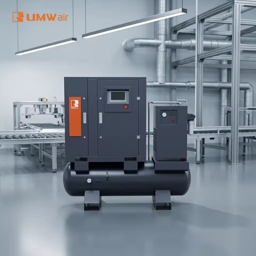 Variable Frequency 15kw 20HP 16 Bar All in One Screw Air Compressor Industrial Integrated High Pressure Compressor