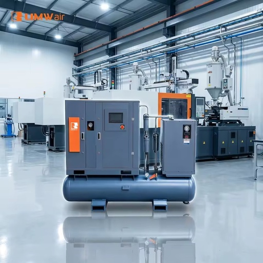 UMWAir 22kw 16Bar High Pressure Screw Air Compressor 2.2m3/min VSD Energy Saving Compressor for CNC Laser Cutting