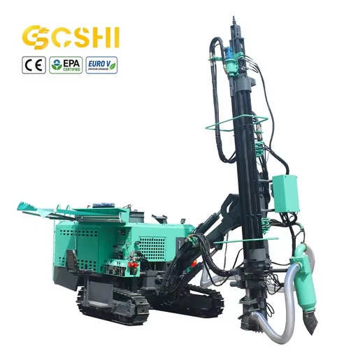 Integrated Hydraulic DTH Drill Rig for Mining and Quarry Rock Drilling