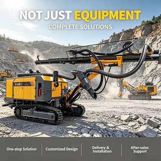 KG430S Mining Drill Crawler Rig Anchoring Construction Drilling Machine