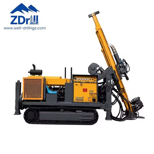 ZDC1000 Full Hydraulic Wireline Coring Drill Rig Steel Crawler Geological Exploration Drilling Machine for Rock Core Sample