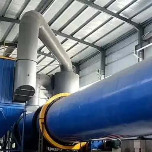 Industrial Continuous YF Coal Slime Rotary Dryer | Stainless Steel PLC Engine Automatic Control Equipment Food Processing