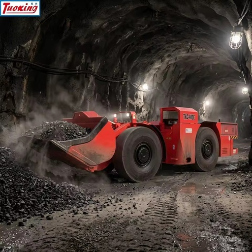 Energy Saving Electric Scooptram Tin Mining Equipment Mechanical Drive 0-15 Kmh Speed 23.5t Capacity Underground Tuoxing TC-410E