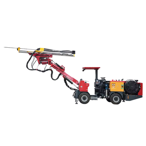 Heavy-Duty Diesel Hydraulic Jumbo Rotary Drilling Rig with Engine-Powered Gearbox for Underground Construction and Ore Mining