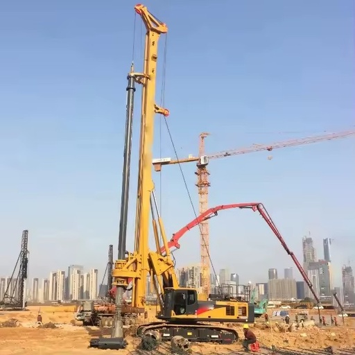 High Performance Rotary Drill Rig XR220 Hydraulic Drilling Rig Machine with Max 67m Drilling Depth