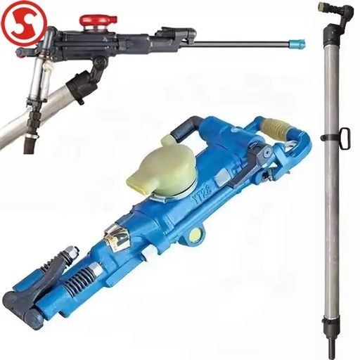 High Quality SF YT28 Pneumatic Perforator Core Drilling Rig Mining Portable Rock Drill Jack Hammer 5m Drilling