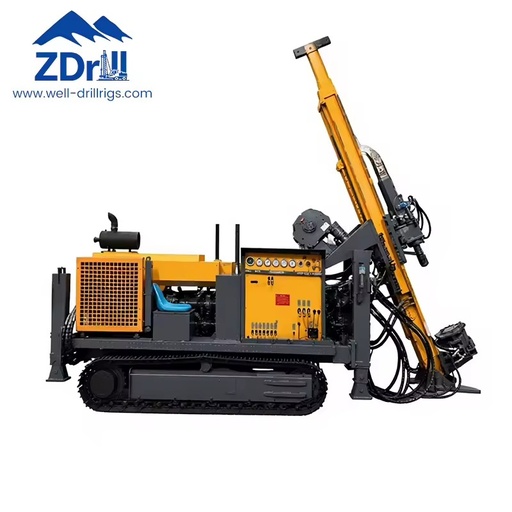 Factory Supply ZDC1000 Drilling Rig Full Hydraulic Steel Crawler Geological Drill Rig for Mineral Core Sampling