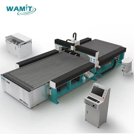 Water Jet Cutter Cutting-Edge Design 5 Axis Waterjet Cutting Machine for Glass Food 2060 3080 4020 Bevel Cut 45°