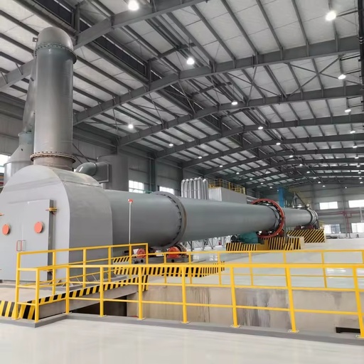 Small Rotary Kiln Sale Natural Gas Rotary Kiln Catalyst Direct Fired Continuous Rotary Kiln 100 TPD