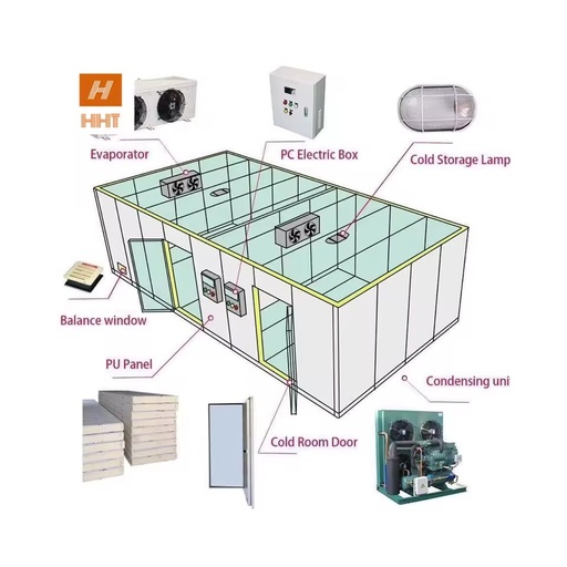 Cold Storage Equipment Solar Powered Cold Rooms Walk in Freezer Storage Cold