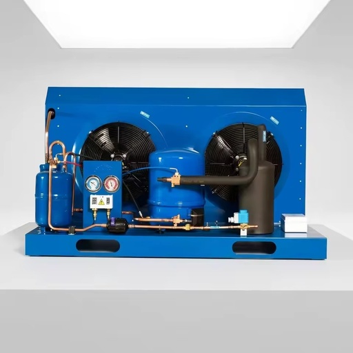 Factory Price 6HP Sanyo Compressor Energy Saving Automatic Cold Room Refrigeration Air Condensing Unit