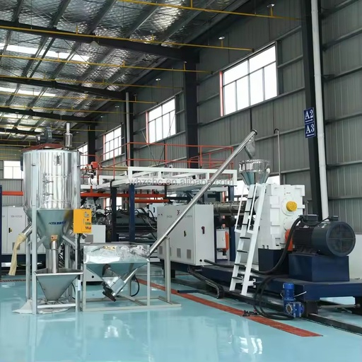 Customize TPO HDPE LDPE EVA PVC Single Screw Extruder Plates Bearings Motors Engines Energy Saving PLC Control Production Line