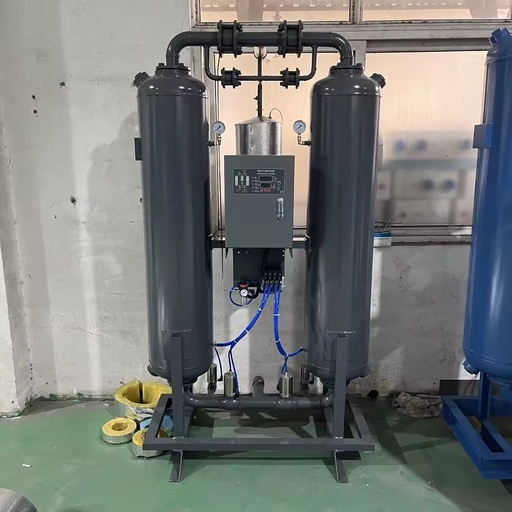 Energy Saving Stainless Steel PLC Controlled Compressed Air Dryer Heated Purge Desiccant Dryer Industrial Adsorption Dryer
