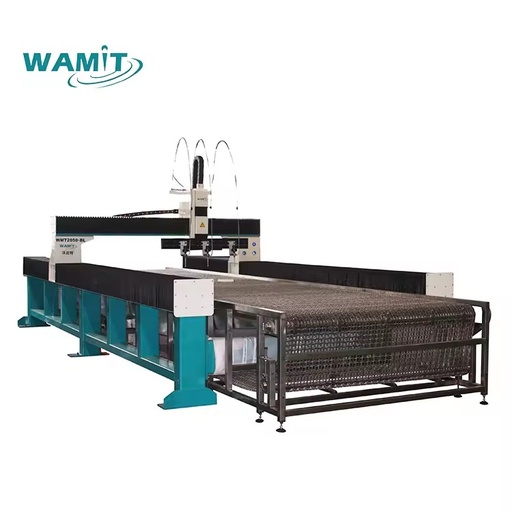 WAMIT Industrial-Grade CNC Waterjet Cutting Machine for Sale High-Pressure Waterjet Cutter for Glass Stone Metal Tile