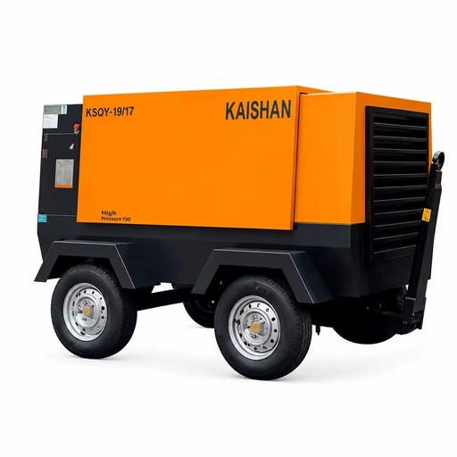 Kaishan KSDY-19/17 Electric Portable Screw Air Compressor 19m³/min 17bar 185kW