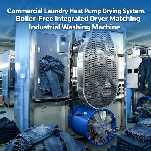 Cost-Effective 80kg Laundry Factory Dryer, Low Running Cost Heat Pump Tumble Dryer