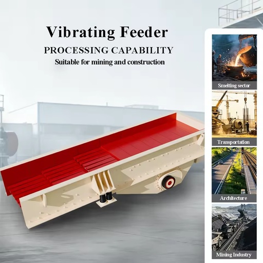 ZSW Series Energy-saving Durable Stainless Steel Vibrating Feeder Lump Powder Granules Mining Equipment Pre-screening Function