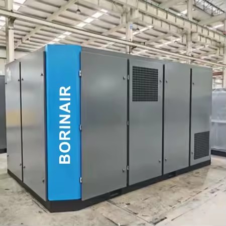 Energy-saving 90KW Two-stage Industrial Dryer Compressor 160HP Electromagnetic air Compressor 13 bar air Compressor