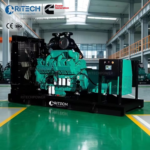 Cummins Diesel Generator 750kva 800kva 1000kva 1250kva KTA38 3 Phase Electricity Generation Factory Price Mining Construction