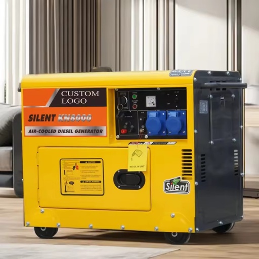 5KVA 7KVA 8KVA 10KVA Super Silent Diesel Genset 110V 220V 380V Portable Electrical Generators for Home 10KW 50/60HZ Generator