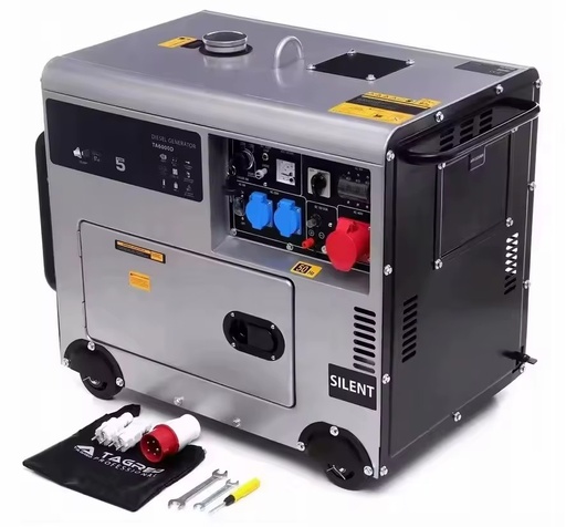 10KW 10KVA Silent Soundproof Diesel Generator Sets Diesel Engine Hubei Digital Panel 8KW 6KW 5KW 3KW Generator Set