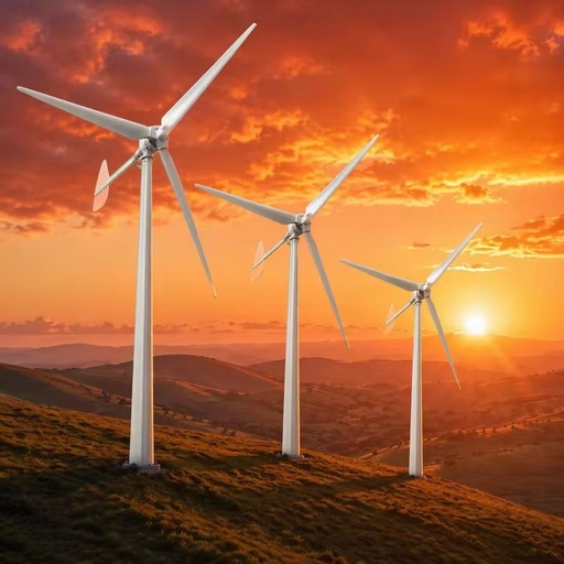 100kw Horizontal Axis Wind Power Generation System Engineering Electricity Control Type