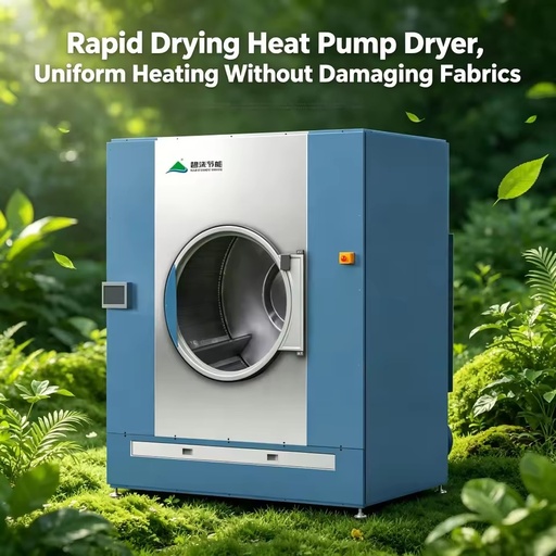 Hotel Linen Heat Pump Dryer Commercial Large Capacity Linen Dryer for Hotel Laundry Room
