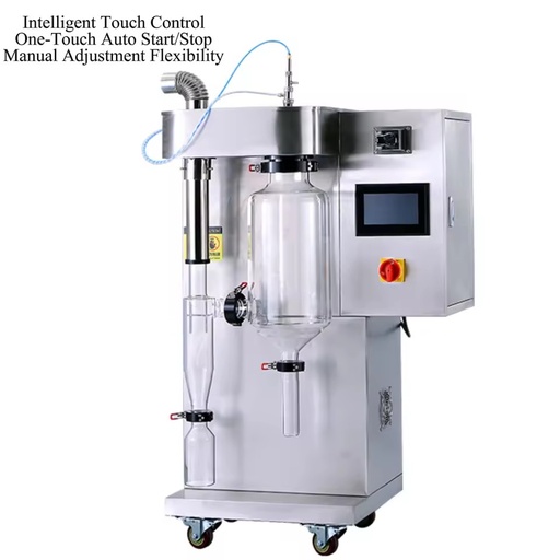 Home/Lab Spray Dryer Machine Pump Gear-SUS304 Material Energy Saving for Milk/Food/Chemical Drying High Efficiency CE Certified