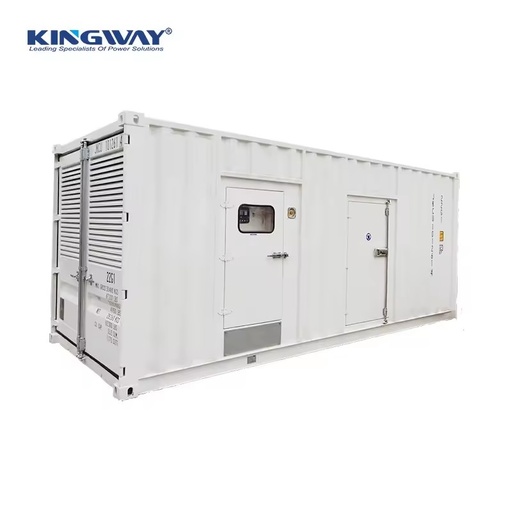 1000KW Brushless Container Type 1MW Natural Gas Generator for Electricity Power Plant Electric Generation Factory Water Cooling