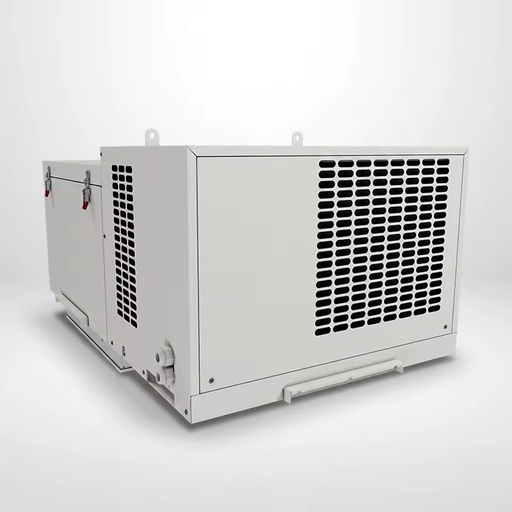 Commercial Cold Room Equipment Roof Mount 2.5hp 4570w High Temperature Monoblock Condensing Unit Motor Hot Gas Defrost 208-230V