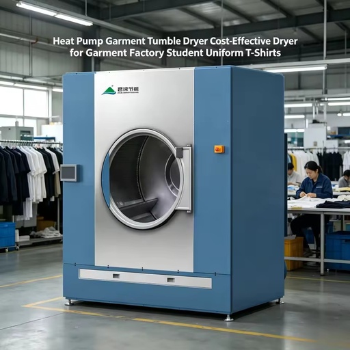 Industrial Steam Pipeline Free Integrated Heat Pump Dryer Low Cost Operation Laundry Washing Plant Heat Pump Dryer