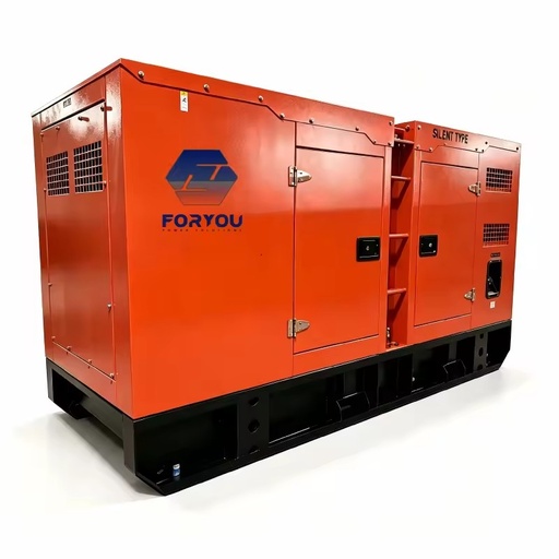 Portable Diesel Generator 25KW 50KW 75KW 100KW Soundproof Genset Three Phase Backup Electricity Supply