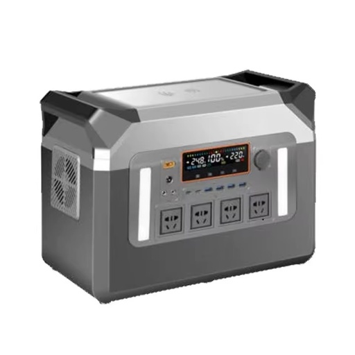 Portable Power Station 3000W 2202Wh Solar Generator with Pure Sine Wave AC Outlets for Home Backup and Off-Grid RV