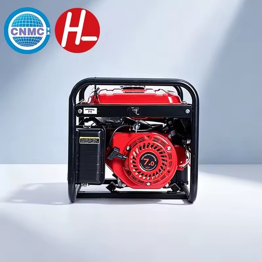 Easy Maintenance Open Frame Petrol Power Generator for Building Sites and Remote Area Electricity Solution