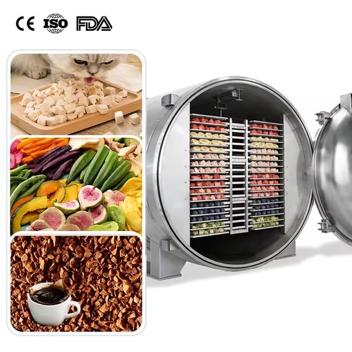 4000kg FD3500L Industrial Freeze-drying Machines for Freezing and Drying Fruits and Vegetables,preserve the Nutritional Value
