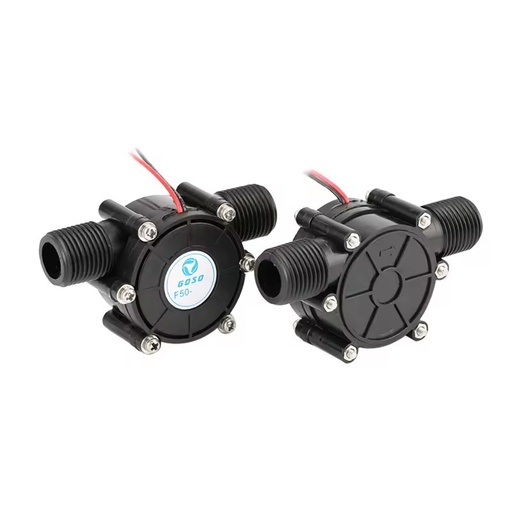 12V Micro Hydro Generator Regulated DC High Power Water Flow Power Generation Faucet Pipeline Power Generation