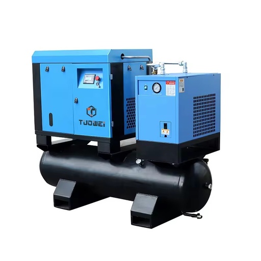 15Kw 20Hp 8 Bar All in One Combined Energy Saving Multi Function Rotary Screw Air Compressor With Air Dryer