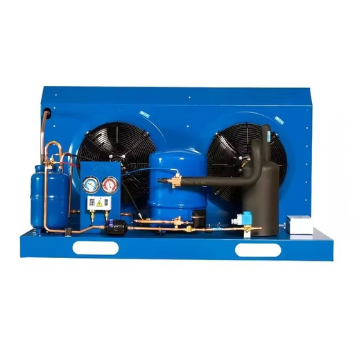 Factory Price 6HP Sanyo Compressor Energy Saving Automatic Cold Room Refrigeration Air Condensing Unit
