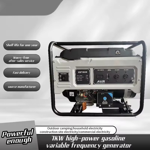 3500W 4-Stroke DC Petrol Heavy Duty Open Frame Genset with Remote Start for Emergency 110V-400V 50Hz