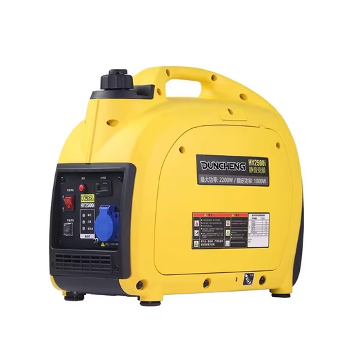 Electricity Generation Portable 1.8kW 2kW Low Fuel Consumption Silent Gasoline 50Hz Inverter Generator
