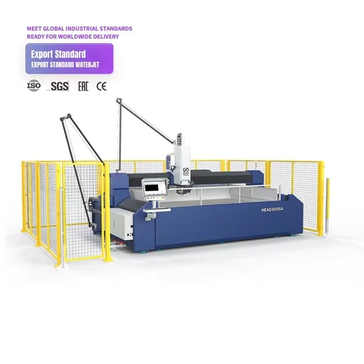 High Precision CNC Water Jet Cutter for Stainless Steel Aluminum Copper and General Fabrication Waterjet Cutting Machine