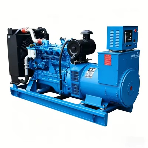 Silent Open Type Genset Energy Saving Stable Operation Full Copper Wire Alternator for Mall Hospital Continuous Power Generation