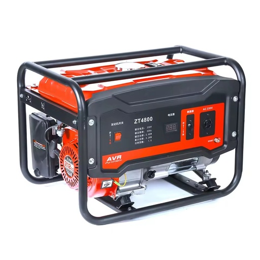 Portable Gasoline Generator 5KW 6KW 9KW Electric Start Power Generator 230V 380V 4 Stroke Engine Backup Generator