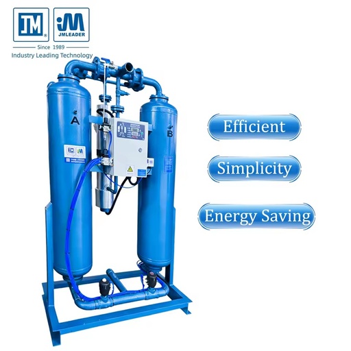 45Nm/min Heated Desiccant Air Dryer Standard Regeneration Adsorption Dryer Compressed Air Treatment Equipment Air Drying Machine