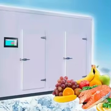 Factory Direct Full Installation Polyurethane Cold Storage with Engine Emerson Compressor 220V/380V Automatic Control