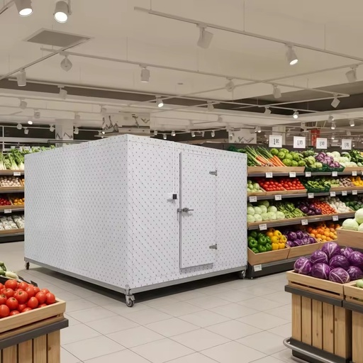 Medium-Scale Automatic Walk-In Freezer with Copeland/Sanyo Compressor for Vegetable & Fruit Storage Eco-Friendly Cold Room